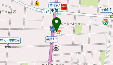 ロイヤルホスト平岸店の地図画像