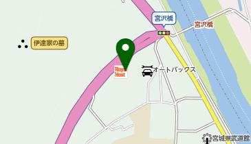 ロイヤルホスト仙台根岸店の地図画像