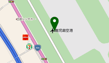 ロイヤルホスト鹿児島空港店の地図画像