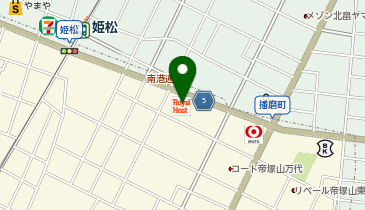 ロイヤルホスト帝塚山店の地図画像