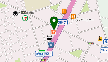 ロイヤルホスト堺石津川店の地図画像