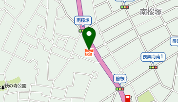 ロイヤルホスト豊中桜塚店の地図画像