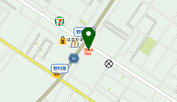 ロイヤルホスト草津店の地図画像