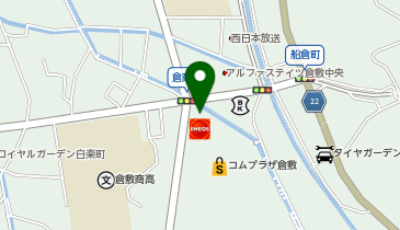 ロイヤルホスト倉敷店の地図画像