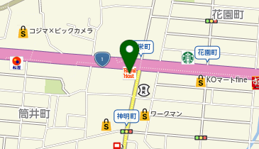 ロイヤルホスト沼津店の地図画像