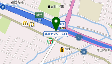 ロイヤルホスト小倉東インター店の地図画像