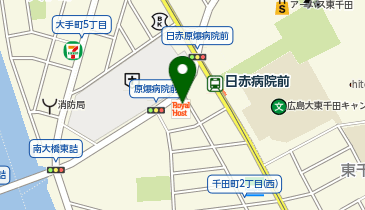 ロイヤルホスト千田町店の地図画像