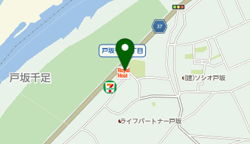ロイヤルホスト戸坂店の地図画像