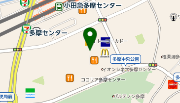ロイヤルホスト多摩センター店の地図画像