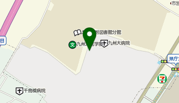 ロイヤルホスト九州大学病院店の地図画像