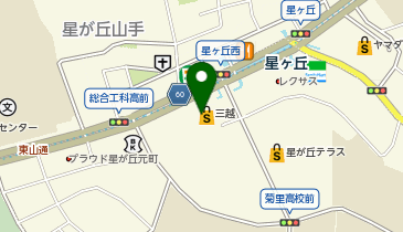 ロイヤルホスト名古屋星ケ丘店の地図画像