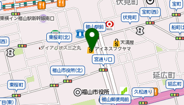 エクセルコダイヤモンド アイネス福山店の地図画像