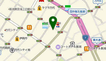 エクセルコダイヤモンド 新潟店の地図画像