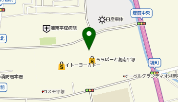 エクセルコダイヤモンド ららぽーと湘南平塚店の地図画像