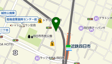 銀座ダイヤモンドシライシ 四日市ふれあいモール店の地図画像