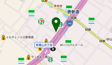 銀座ダイヤモンドシライシ 青山店の地図画像