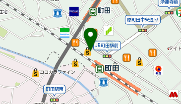 銀座ダイヤモンドシライシ 町田マルイ店の地図画像