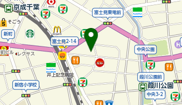 銀座ダイヤモンドシライシ 千葉店の地図画像