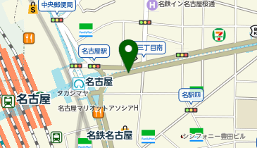 銀座ダイヤモンドシライシ 名古屋ユニモール店の地図画像