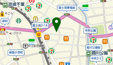 銀座ダイヤモンドシライシ 千葉店の地図画像