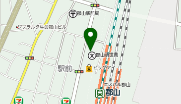 銀座ダイヤモンドシライシ 郡山モルティ店の地図画像