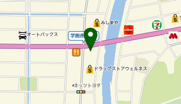 銀座ダイヤモンドシライシ 松江本店の地図画像