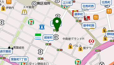 銀座ダイヤモンドシライシ 静岡本店の地図画像