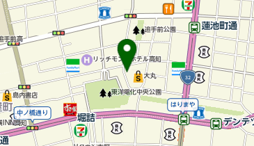 銀座ダイヤモンドシライシ 高知本店の地図画像