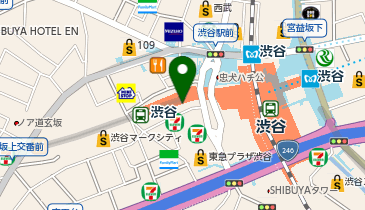 ミスターミニット 京王井の頭線渋谷駅店の地図画像