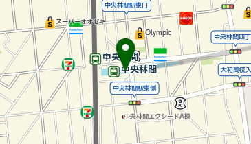 ミスターミニット エトモ中央林間店の地図画像