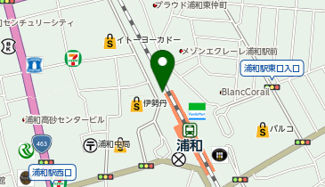 ミスターミニット 浦和蔦屋書店の地図画像