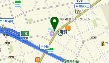 ミスターミニット 用賀駅店の地図画像