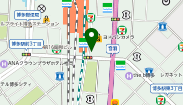 ミスターミニット ヨドバシ博多店の地図画像