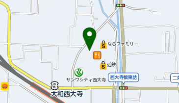 ミスターミニット近鉄百貨店奈良の地図画像