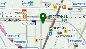 ミスターミニット マルエツ武蔵小杉駅前店の地図画像