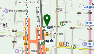 ミスターミニット 福島駅前店の地図画像