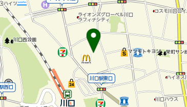 ミスターミニット ららテラス川口店の地図画像
