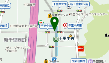 ミスターミニット せんちゅうパル店の地図画像
