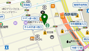 ミスターミニット岩田屋本店の地図画像