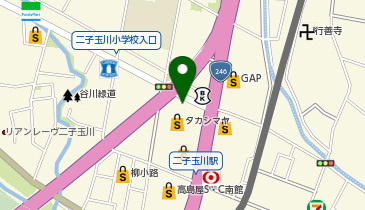 ミスターミニット玉川高島屋の地図画像