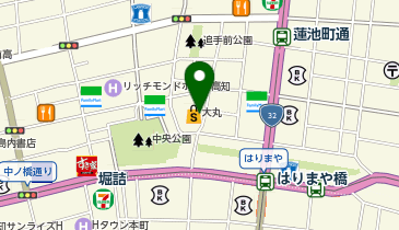 ミスターミニット高知大丸の地図画像