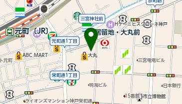 ミスターミニット 大丸神戸の地図画像