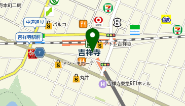 ミスターミニット スーツケース修理専門店 吉祥寺の地図画像