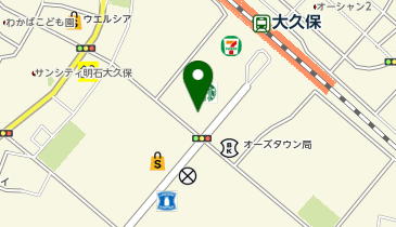 ミスターミニット スーツケース修理専門店 明石の地図画像