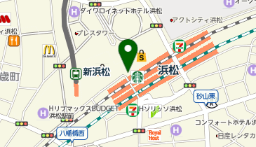 ミスターミニット スーツケース修理専門店 浜松の地図画像