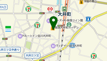 ミスターミニット スーツケース修理専門店 大井町の地図画像