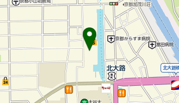 ミスターミニット スーツケース修理専門店 京都北大路の地図画像