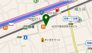 ミスターミニット クイーンズ伊勢丹笹塚の地図画像