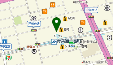 ミスターミニット 藤崎の地図画像