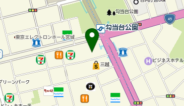 ミスターミニット仙台三越の地図画像